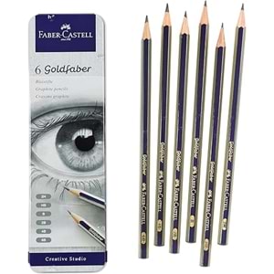 Faber Castell Goldfaber 12 Li 6B Dereceli Kurşun Kalem