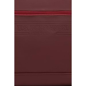 U.S. Polo Assn. Duffle P.U Deri Kabartmalı Bordo Çanta Plduf22601