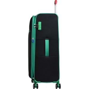 Benetton 14bnt2100-01-s Trolley 70 Cm Siyah Büyük Boy Valiz