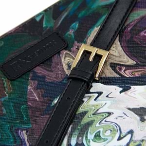 Mınbag Bashaques The Frequency 11 Inch Tablet & Clutch Çanta El Çantası