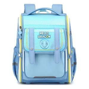Hello Dragon Okul Çantası Model 5 Lıhgt Blue