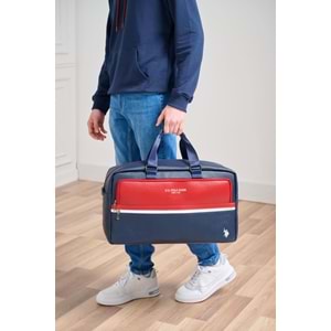 U.S. Polo Assn. Unisex Vegan Deri Kısa Seyahat El Bavulu PLDUF24591