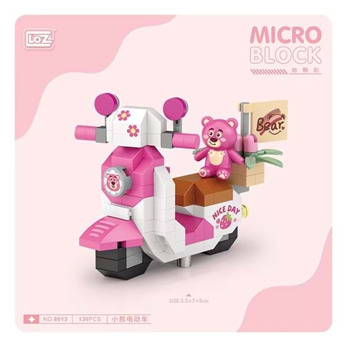 8613 Loz Blok Oyuncak Mini Poşet