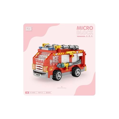 Loz 8620 Mikro Blok Torbalı Itfaiye Aracı