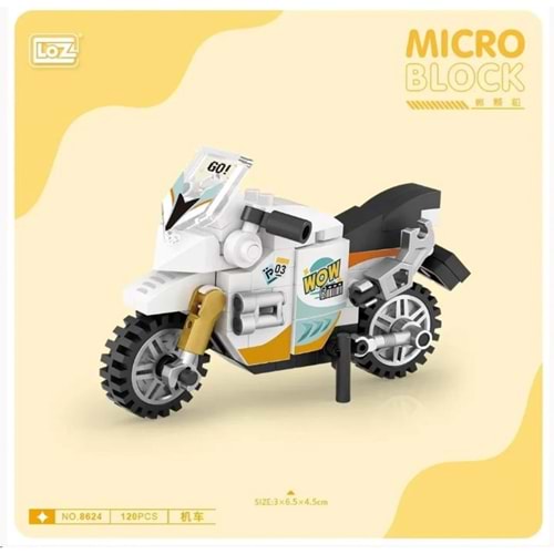 Loz 8624 Mikro Blok Çanta Motosiklet