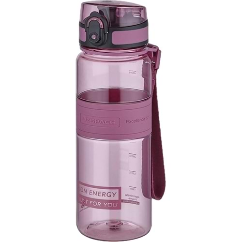 Uzspace Matara Tritan 500 Ml Plum Red Vgn5025