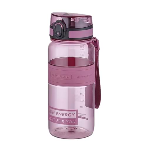 Tritan Su Matarası 650 Ml Yenilenen Renkler plum red
