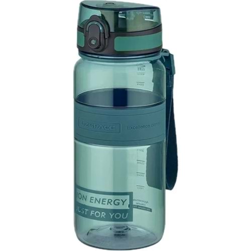 Uzspace Tritan Su Matarası 650 ml Yenilenen Renkler.