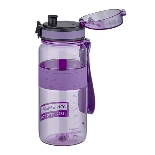Tritan Su Matarası 650 Ml Yenilenen Renklerr