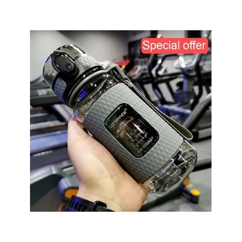 Uzspace Matara 400ml Çocuk Tritan Su Matarası Silikon Korumalı Kaydırmaz Gövde