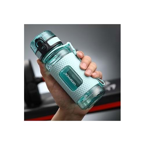 Uzspace Ff 400ml Çocuk Tritan Su Matarası Silikon Korumalı Kaydırmaz Gövde