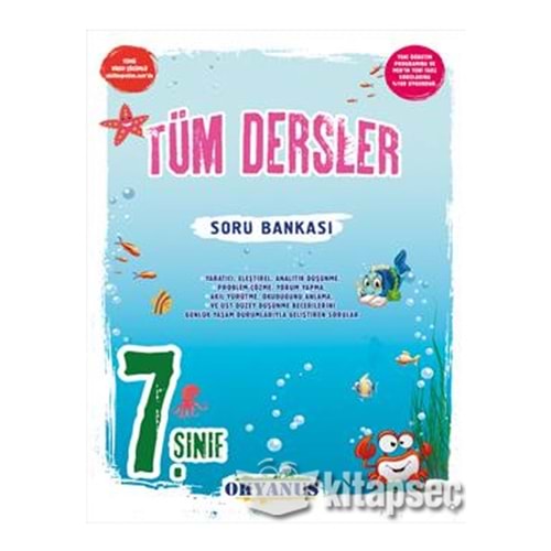 Okyanus 7. Sınıf Tüm Dersler Soru Bankası