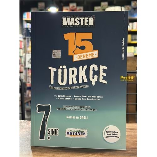 7. Sınıf Master 15 Türkçe Denemesi