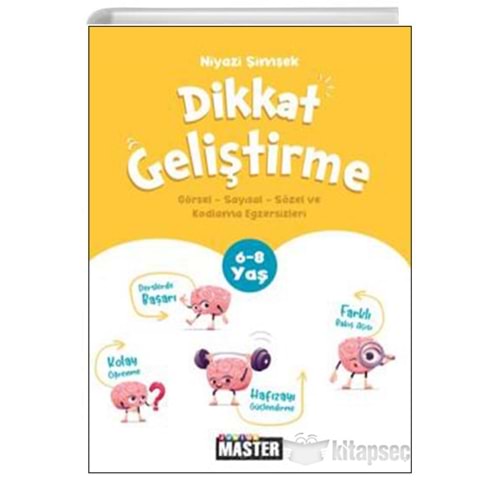 6-8 YAŞ JUNİOR MASTER DİKKAT GELİŞTİRME