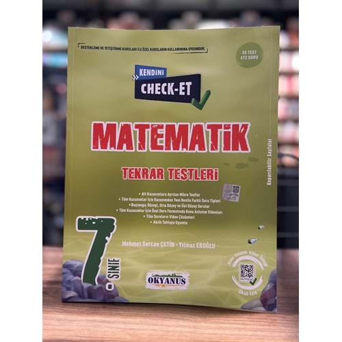Okyanus 7.Sınıf Matematik Kendini Check Et