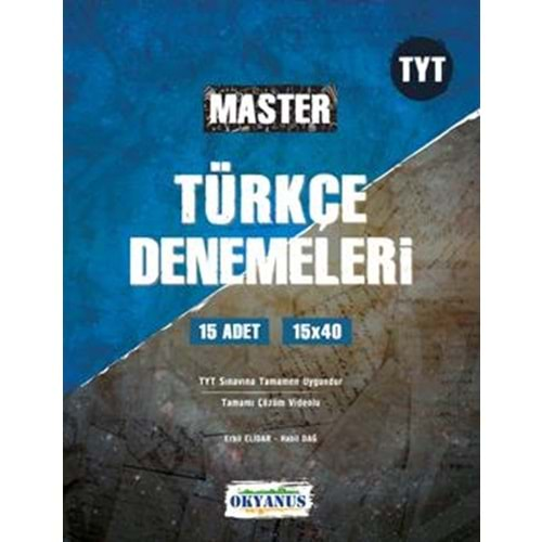 Okyanus Tyt Master 15 Türkçe Deneme