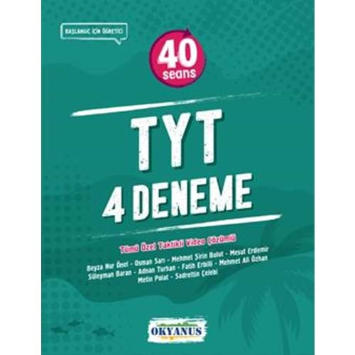 Okyanus Tyt 40 Seans 4 Lü Deneme