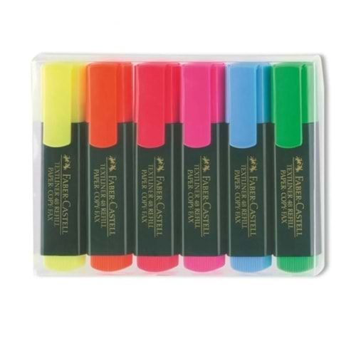 Faber-Castell Fosforlu K. 6Li Poset