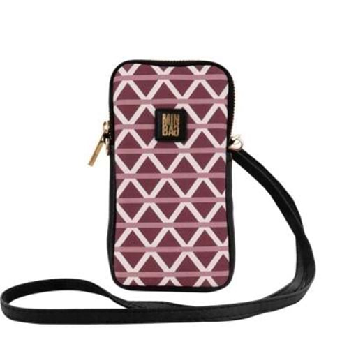 Mınbag Marın Telefon Çantası Gül Kurusu