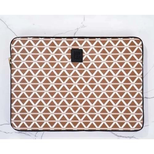 Minbag Marin Laptop Kılıfı 13 Inch Kahverengi 562-12