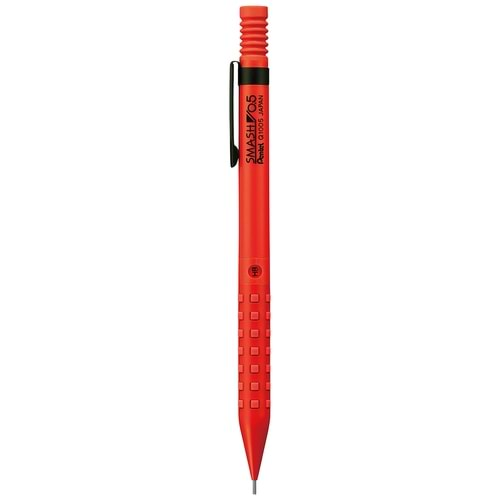 Pentel Smash 0,5Mm Mat Kırmızı Gövde Teknik Çizim Ve Yazı Versatil Kalem Q1005-B