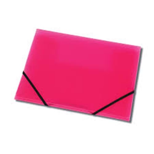 Serve Lastikli Dosya Pembe A4