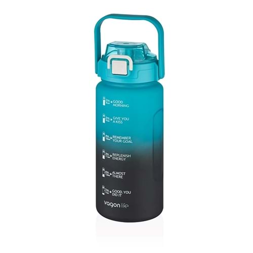 Renk Pipetli Matara 1500 Ml Turkquoıse
