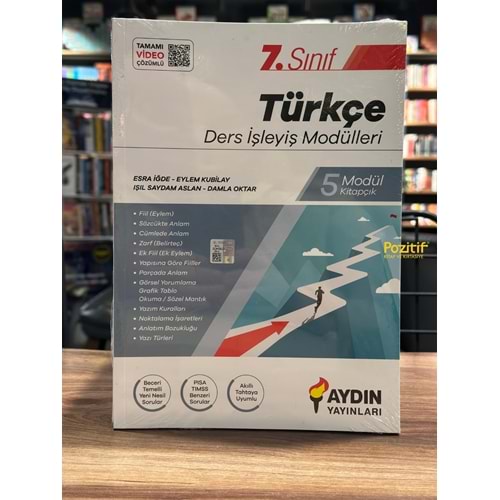 Aydın 7.Sınıf Türkçe Ders İşleyiş Modülleri