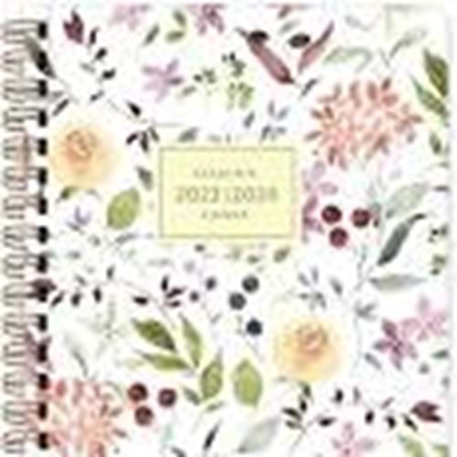 Mynote Floral Planner A5 100 Syf