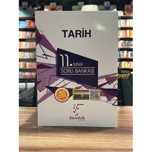 11.Sınıf Tarih Soru Bankası Karekök Yayınları