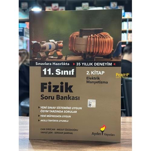 11. Sınıf Fizik Soru Bankası 2. Kitap Aydın Yayınları