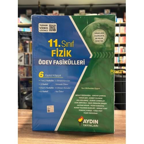 11. Sınıf Fizik Ödev Fasikülleri Aydın Yayınları