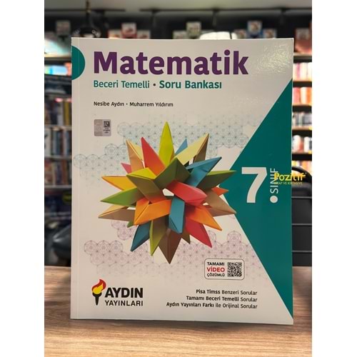 7. Sınıf Matematik Beceri Temelli Soru Bankası Aydın Yayınları