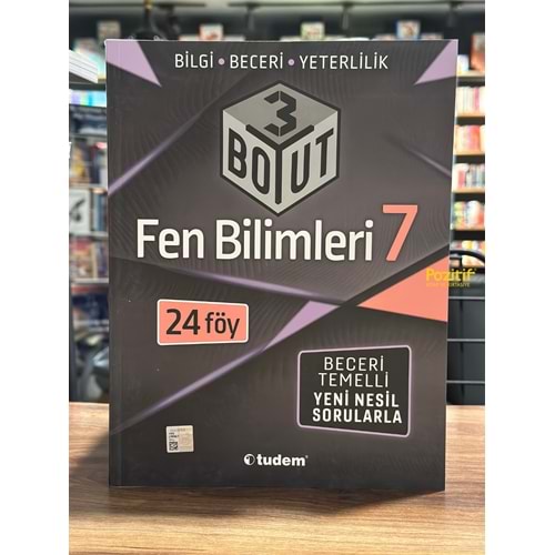 7. Sınıf Fen Bilimleri 3 Boyut Soru Bankası Tudem Eğitim