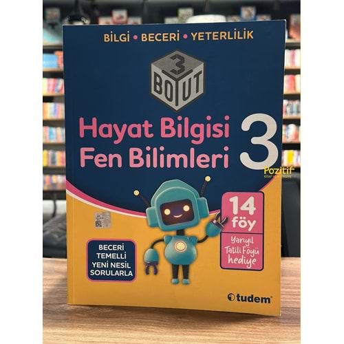 3.Sınıf Hayat Bilgisi Fen Bilimleri 3 Boyut Soru Bankası Tudem Yayınları