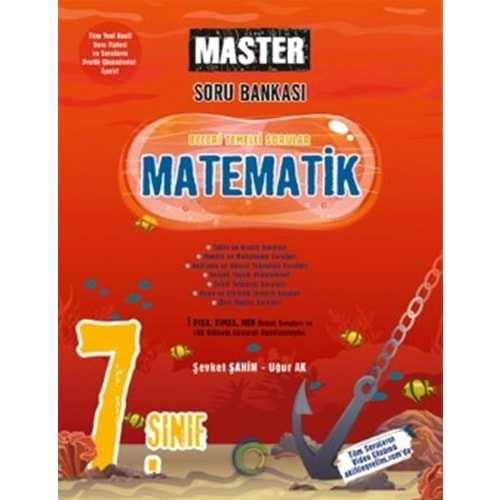 Okyanus Yayınları 7. Sınıf Master Matematik Soru Bankası