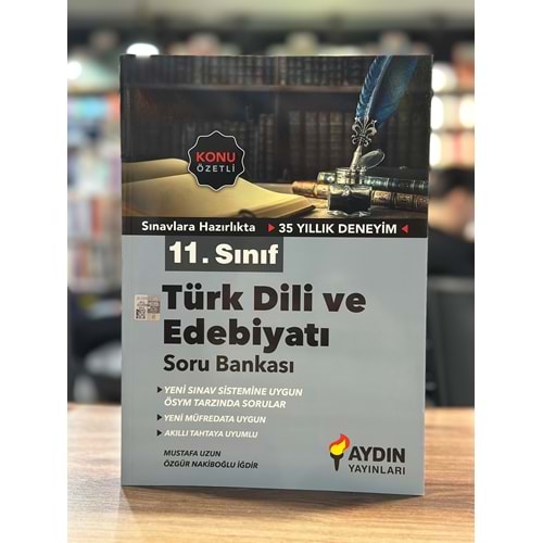 Aydın 11 Sınıf Konu Özetli Türk Dili Ve Edebiyatı Soru Basnkası