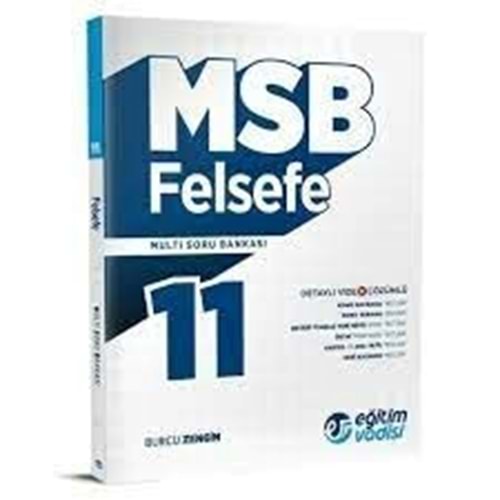 11.SINIF FELSEFE MULTİ S B MBS / EĞİTİM VADİSİ