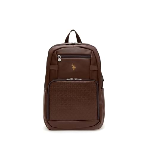 U.S. Polo Assn. 23718 Kahverengi Evrak Sırt Çantası