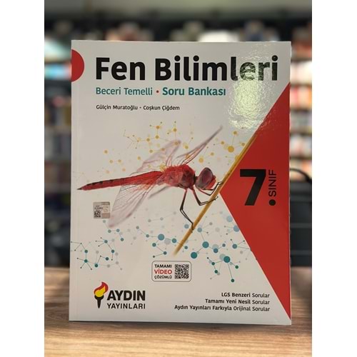 7. Sınıf Fen Bilimleri Beceri Temelli Soru Bankası Aydın Yayınları
