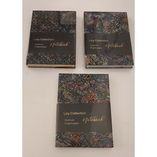 Süet Mozaik Baskılı 14X20 168Yp Çzg.Defter