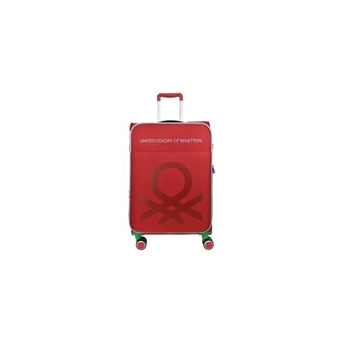 Benetton 14bnt2200-03 Trolley 70 Cm Kırmızı Büyük Boy Valiz