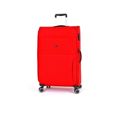 Benetton Trolley 60 Cm Kırmızı Valiz