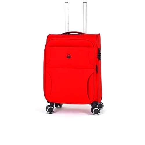Benetton Trolley 50 Cm Kırmızı Valiz