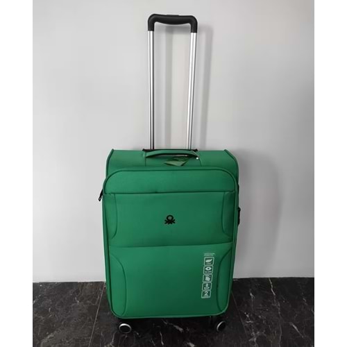 Benetton Trolley 50 Cm Yeşil Valiz