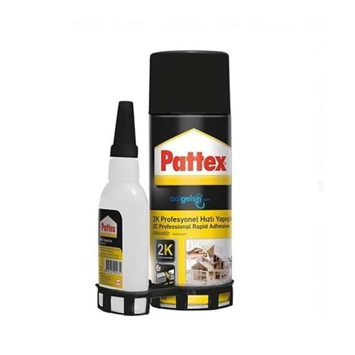 Pattex 2K Aktivatörlü Hızlı Yapıştırıcı 100 Ml + 17 Ml