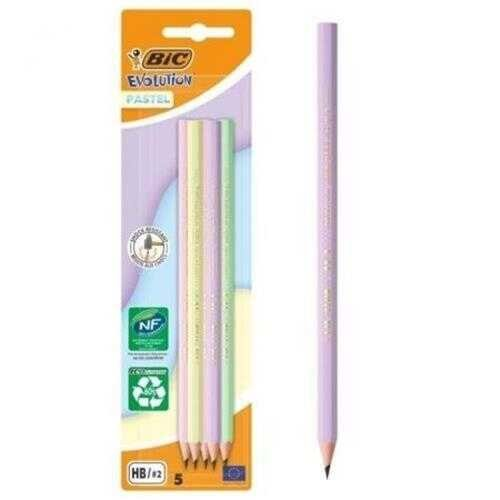 Bic Evolution Pastel Kurşun Kalem 5Li Blister