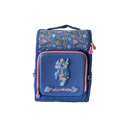 Hello Dragon Okul Çantası Model 7 Lıhght Purple