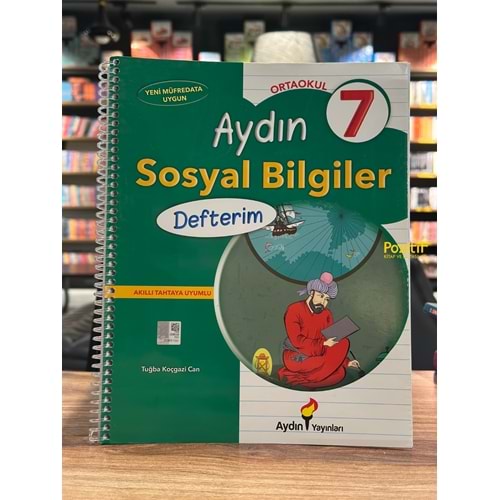 7. Sınıf Sosyal Bilgiler Defterim Aydın Yayınları