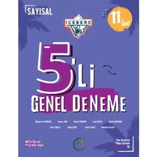 11.Sınıf Sayısal 5li Genel Deneme Okyanus Yayınları